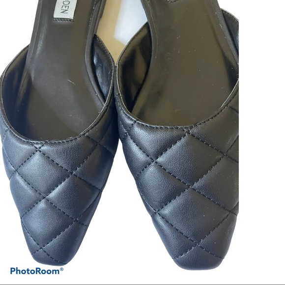 Steve Madden pointed quilted mules flats size 7. - Picture 4 of 8